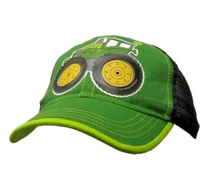 John Deere Kids Mesh Back Cap Green Tractor Design Toddler MCPBJSH963GTJD - Picture 1 of 2