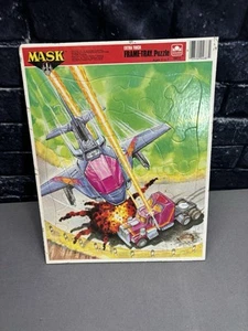 Vintage Mask Transformer Frame-Tray Puzzle 1986 Rare - Picture 1 of 3