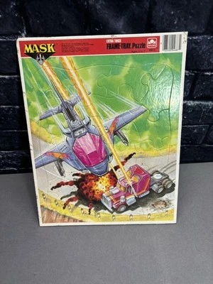Vintage Mask Transformer Frame-Tray Puzzle 1986 Rare - Image 1 of 3