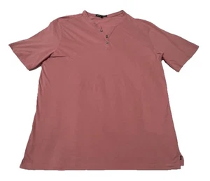 Robert Barakett Magog SS Henley Light Wine Kurzarm Shirt Gr. L - Bild 1 von 11