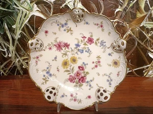 ROSENTHAL Kronach Germany, MOLIERE Florida, edle Gebäckschale Ø 21cm - Picture 1 of 5