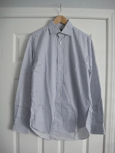 ZARA camicia uomo media con bottoni manica lunga US 15 EUR 40 - Foto 1 di 7