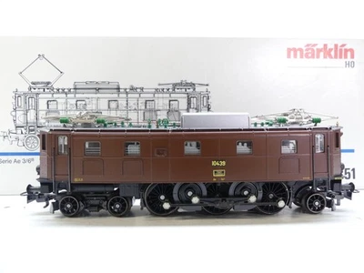 Märklin H0 3351 E-Lok Ae3/6, SBB -DIGITAL- AC, Licht, TOP in OVP, geprüft #62388 - Bild 1 von 4