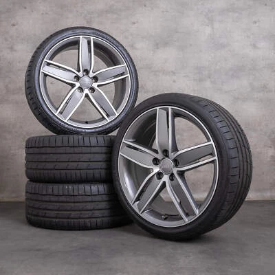 Audi A3 S3 RS3 Felgen 19 Zoll 8V 8Y Sommerräder 8V0601025AS anthrazit - Bild 1 von 4