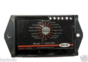 INTERRUPTOR MICRO-ROTATIVO LED SHO-ME CON FLASH INCORPORADO - 6 SALIDAS - Imagen 1 de 4