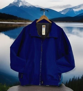 Brand New Vintage (2005) J72 Carhartt Men's XXL Bomber Jacket In Cobalt Blue - Picture 1 of 21