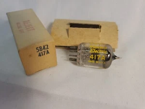  WESTERN ELECTRIC #417A VINTAGE ELEKTRONENRÖHRE - #5842 *NICHT GETESTET RADIO AMATEURFUNK - Bild 1 von 5