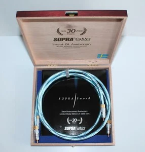 Supra Cables Sword ISL Anniversary RCA Kabel RCA Kabel audio 1m - Zdjęcie 1 z 5