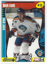 2001-02 Columbus Cottonmouths (ECHL) Nick Lent