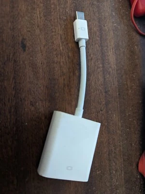 Apple Genuine Thunderbolt MiniDisplay Port to VGA Cable Adapter A1307 - Image 1 of 2