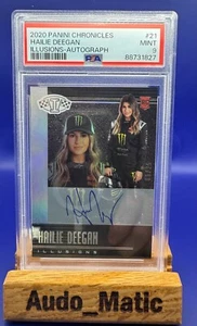 Hailie Deegan Chronicles Illusion Rookie Autograph PSA 9 6/25 - Picture 1 of 1