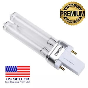 9 Watt UV Light G23 Bulb for Sunsun 9WHW-303B 304B 404B JUP-01 Filter CF400 - Picture 1 of 4