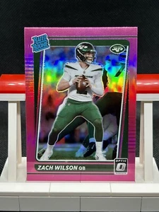 Panini Donruss Optic 2021 - Clasificado Rookie Pink Prizm #202 Zach Wilson (RC) - Imagen 1 de 2