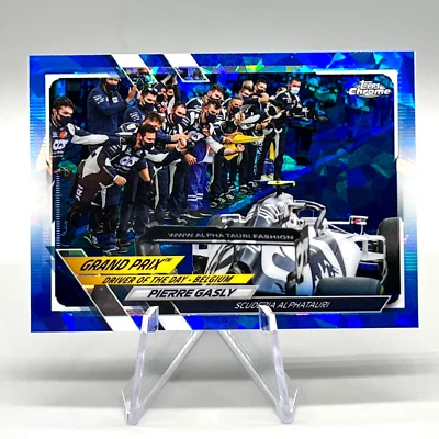 2021 Chrome Sapphire Edition Formula 1 Grand Prix Driver of the Day Pierre Gasly - Image 1 of 2