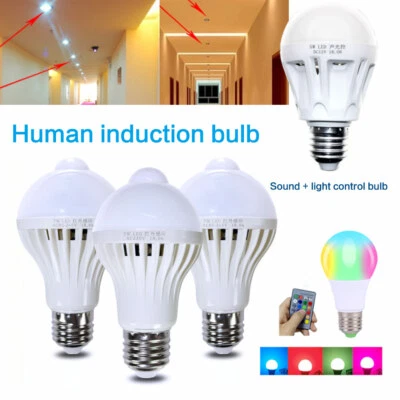 Energy Saving Bulb E27 White 5~15W Light Bulbs Home lighting Lamp 12-85V/85-265V - Image 1 of 4