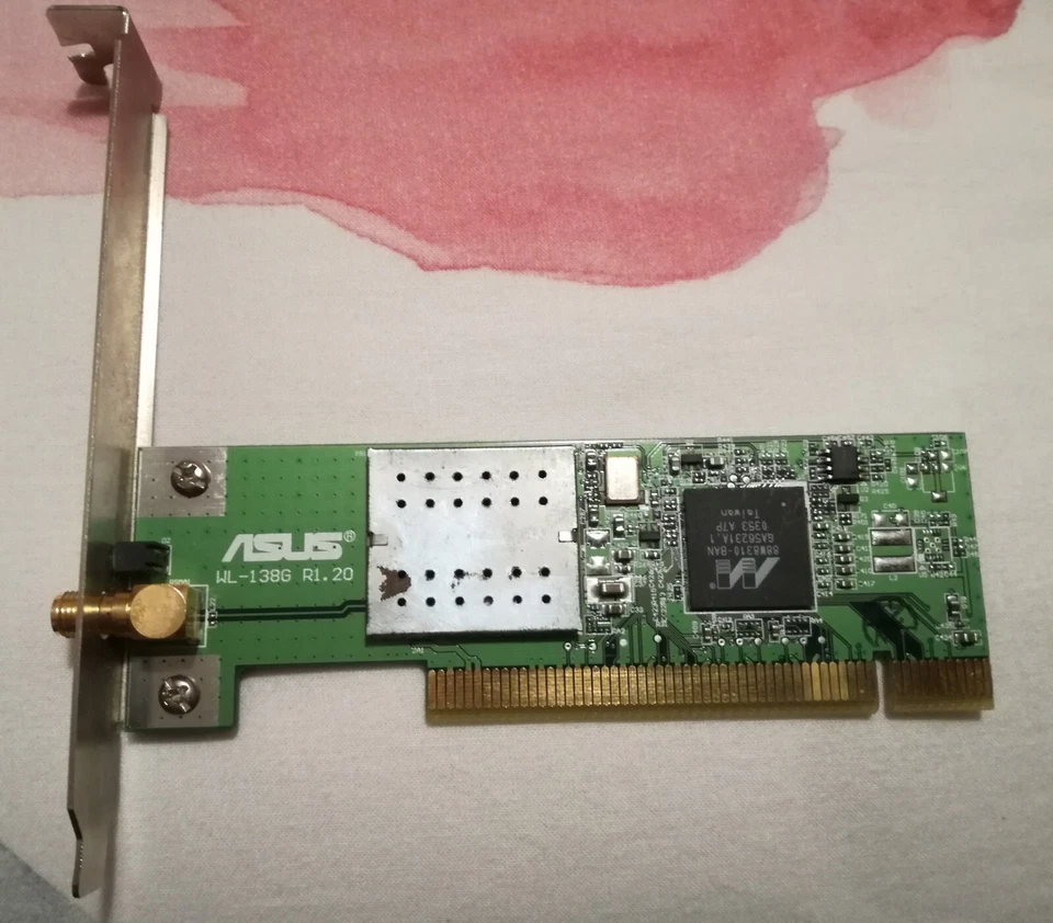 ASUS WL-138G WIRELESS PCI ADAPTER *NO ANTENNA* - Bild 1 von 1