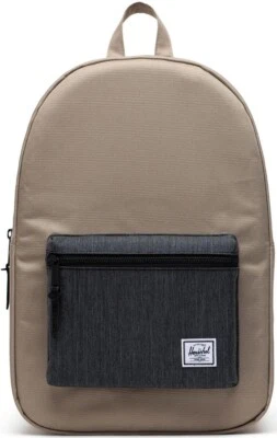 NEW Herschel Backpack 10005-04514 Settlement Timberwolf/Black Denim, One Size  - Image 1 of 4