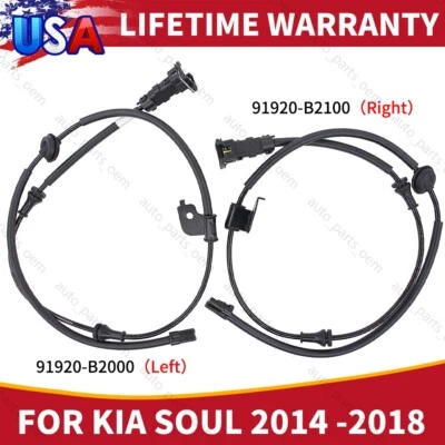 Rear Right & Left ABS Wheel Speed Sensor For 14-19 Kia Soul 15-19 Kia Soul EV - Image 1 of 4