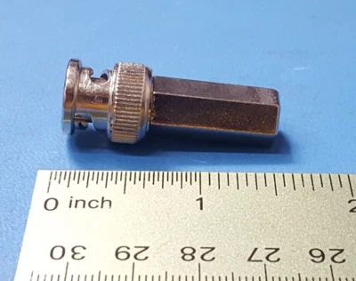 (4 piezas) Conector BNC, 27-9202, AIM ELECTRONICS, ENCHUFE GIRATORIO, 50 ohmios, RG58 Foto 1 de 2