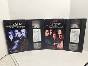I Know What You Did Last Summer & I Still Know.. VHS HORROR LOT - Picture 1 of 6