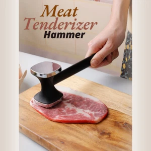 1pc Double Side Meat Tenderizer Steak Mallet Food Hammer Beef Pork Kitchen Tool - Picture 1 of 7