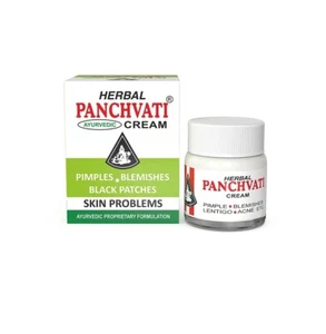 2 X Panchvati Herbals Cream for Pimples, Acne Scars, Blemish & Pigmentation 10gm - Picture 1 of 2