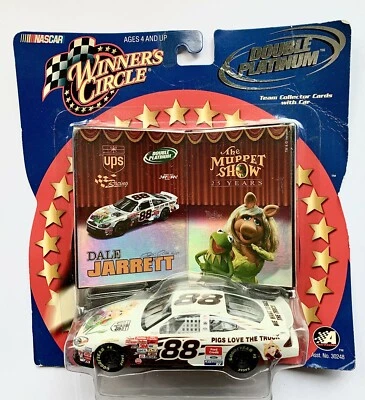 2002 NASCAR Winners Circle 03280 Dale Jarrett #88 Double Platinum Muppets 1:43 - Image 1 of 2