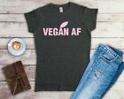 Vegan Af Ladies Fitted T Shirt Sizes Small-2Xl