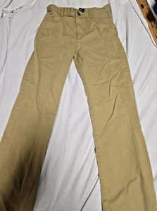 The Children’s Place Girl’s Size 12 Slim Sandy Beige Ponte Knit Pull On Jeggings - Picture 1 of 6