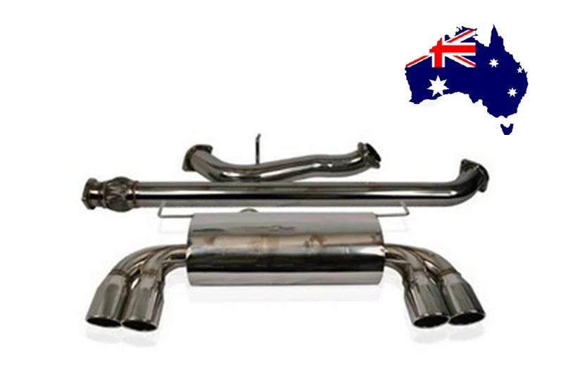 MY08-MY11 Subaru WRX/STI GT Hatch Cat-Back Exhaust; 3" Stainless Built - image 1 of 1