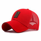 Visor Net Cap Sun Hat Baseball Cap Summer Hat Simplicity Breathable Mesh Cap