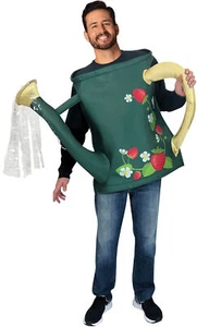 Watering Can Adult Costume - Funny Gardening Costume for Halloween Rasta Imposta - Picture 1 of 1