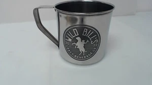 2022 Wild Bills Craft Soda Beverage Company Stainless Steel 4” Mule Mug Cup - Picture 1 of 4