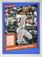 2020 Donruss Retro 1986 Materials #86M-GI Giancarlo Stanton - New York Yankees