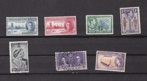 SOLOMON ISLANDS King George VI 64 82 67 68 Peace 80 81 Queen Elizabeth II 89 Cover