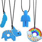 Zabawki sensoryczne na autyzm, 4-pak silikonowe zabawki do żucia klasy spożywczej bez BPA sensoryczne