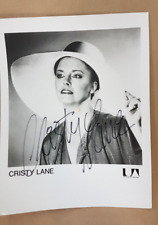 Cristy Lane Autograph Photo 8x10 Musician Signed