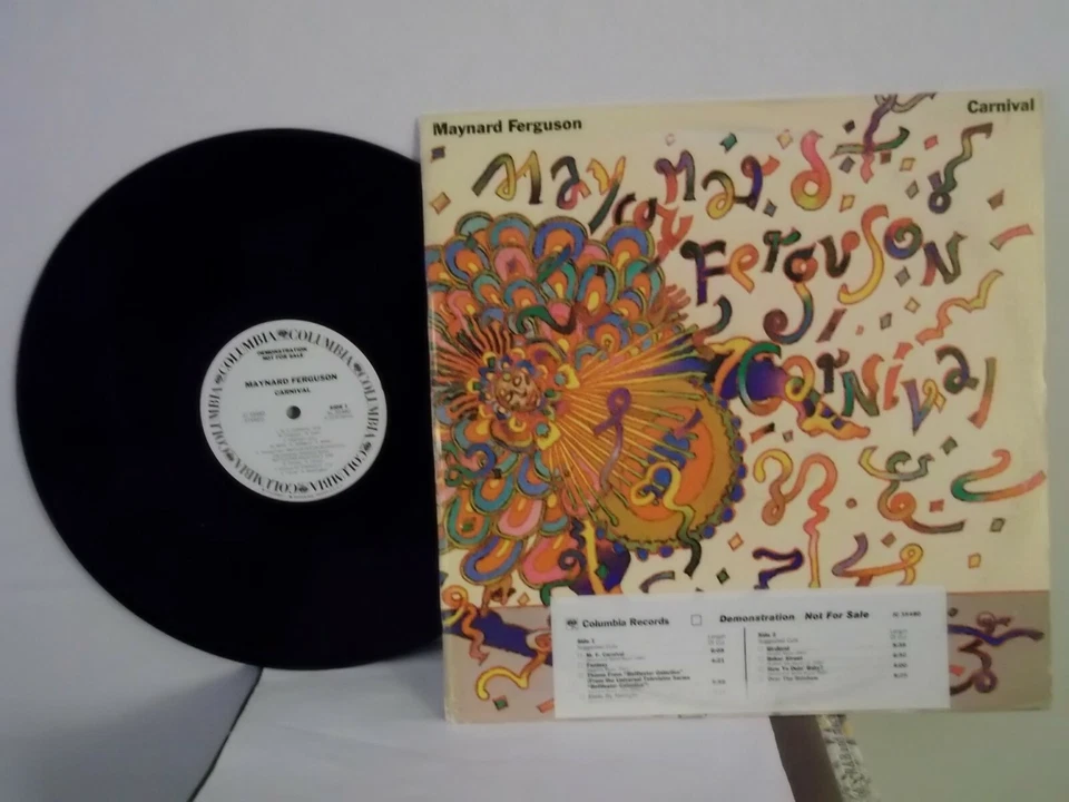 Maynard Ferguson,Col.,"Carnival",US,LP,stereo,White PROMO labels.inner slv, M- - Image 1 of 1