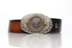 VINTAGE 70ER JAHRE WESTERN COWBOW GÜRTEL E. PLURIBUS UNUM 1880 - Bild 1 von 7