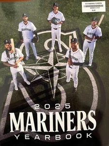 2025 SEATTLE MARINERS YEARBOOK MLB PROGRAM CHAMPIONS BASEBALL WORLD SERIES? - Picture 1 of 1