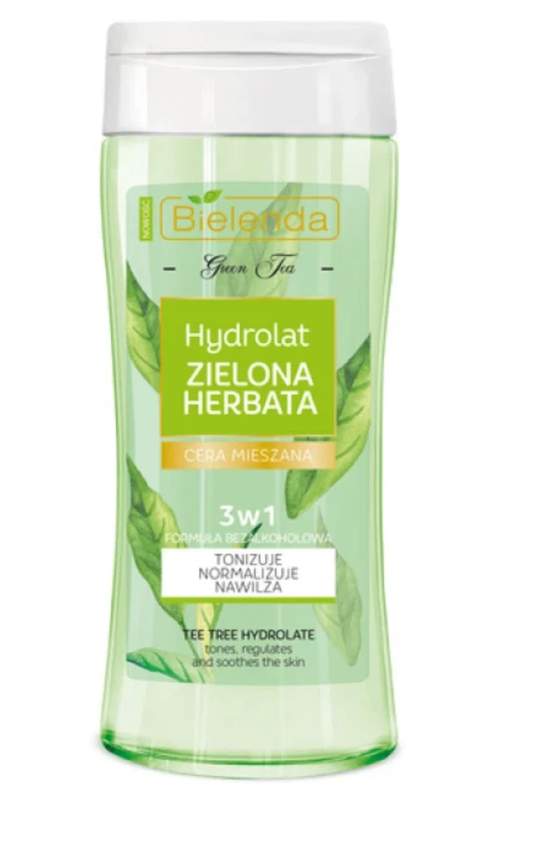 Bielenda Green Tea 3in1 Hydrolate Makeup Remover Women Skin 200 ml/6.7 fl.oz. - Image 1 of 1