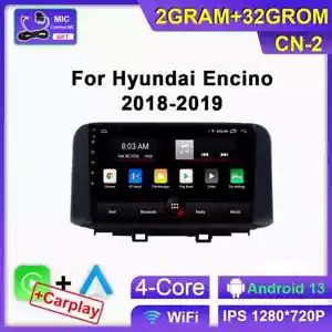 For Hyundai Encino Kona 2018-2019 CarPlay Car Radio Auto Stereo GPS Video Player - Picture 1 of 28