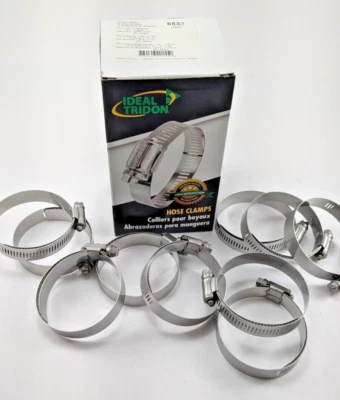 Carquest 6532  1" - 1/8" hose clamps -- Box of 10 - Image 1 of 3