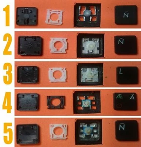 TECLA TECLAS TECLADO ASUS F55L F555LA K555L K555 X555 X555L X555LB A555LB X55 - Bild 1 von 1