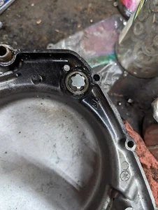 1985 Yamaha XT350 clutch cover right case cover - Bild 1 von 9