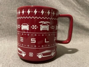 Tesla Model X-Mas Christmas Holiday Coffee Mug Cup - Picture 1 of 6