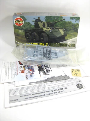 Airfix Military 1:76  "Saladin Mk2 Armoured car" A02325 ,Plastic model Kit. - Image 1 of 3