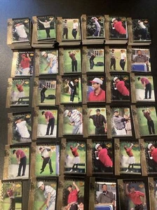 Lotto 600+ carte TIGER WOODS 2001 mazzo superiore TIGER’S TALES RC ROOKIE - Foto 1 di 14
