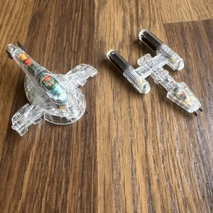 Star Wars Micro Machines X-Ray Fleet (Collection IV (4)) Slave 1 & Y-Wing Galoob - Picture 1 of 21
