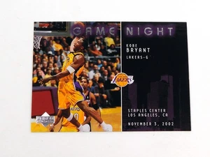 2002-03 Upper Deck Kobe Bryant #GN1 Gioco Night Lakers - Foto 1 di 2